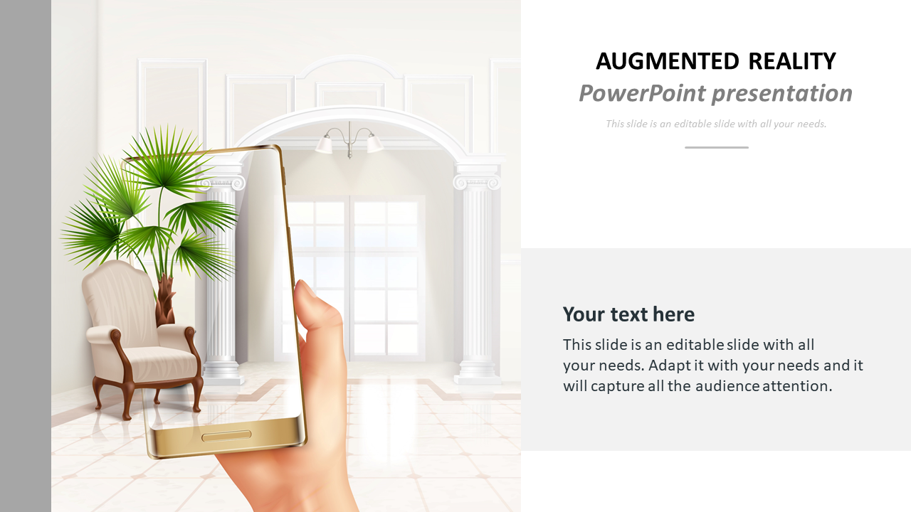 Augmented reality PowerPoint presentation